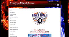 Desktop Screenshot of breakaway2.com